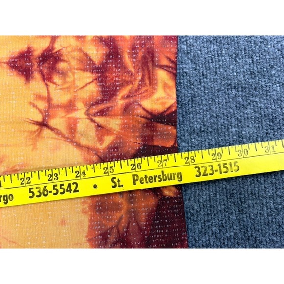 Lululemon Metal Vent Tech Shirt Mens  Yellow Tie-Dye Short Sleeve Size Large - Picture 6 of 7